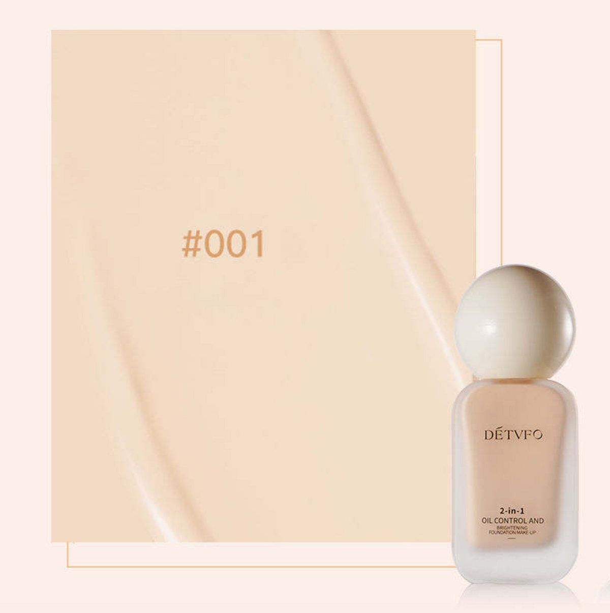 Private Label Full-Coverage Foundation for Diverse Skin Tones