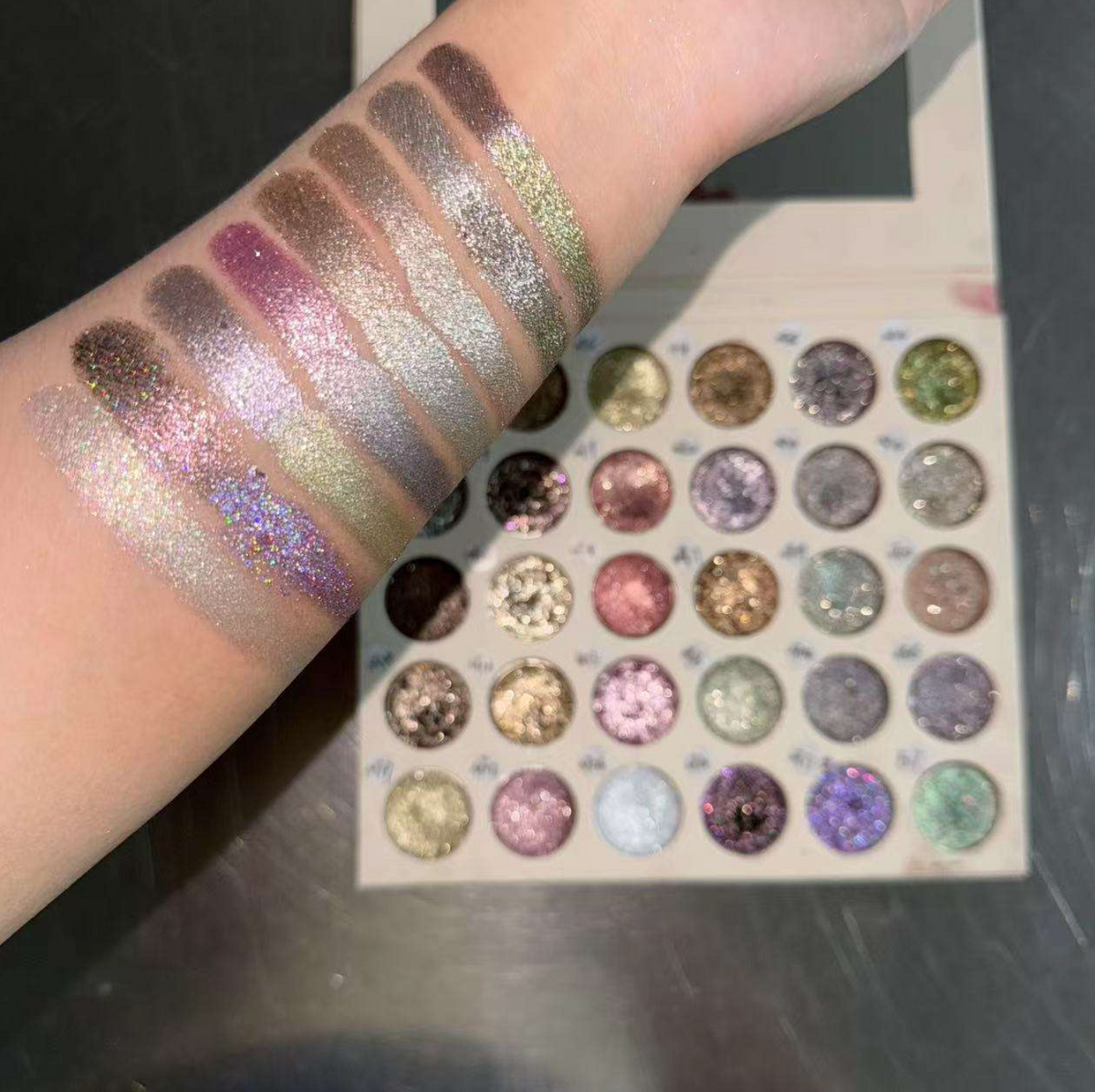 Sparkle Glossy Metallic Cream Diamond Shine Pigments