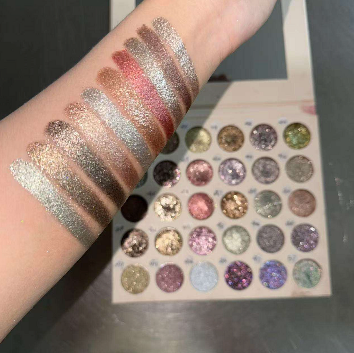 Sparkle Glossy Metallic Cream Diamond Shine Pigments