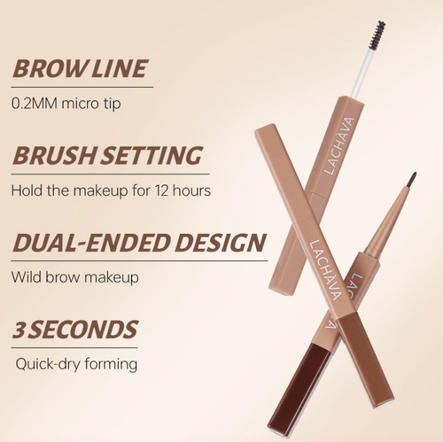 Ended Vegan Eyebrow Pencil & Waterproof Brow Gel