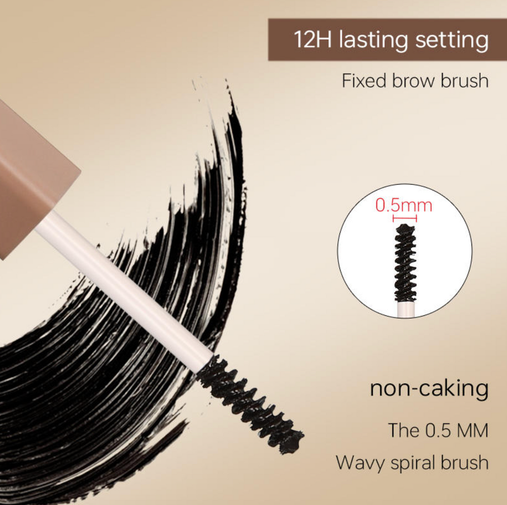 Ended Vegan Eyebrow Pencil & Waterproof Brow Gel