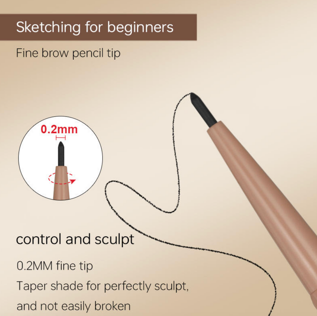 Ended Vegan Eyebrow Pencil & Waterproof Brow Gel
