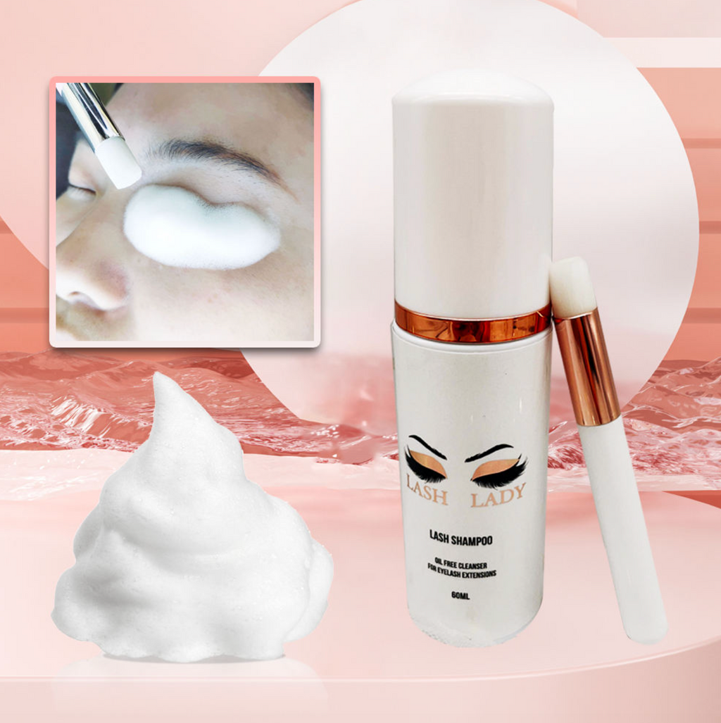Wholesale Vegan Eyelash Foam Cleanser